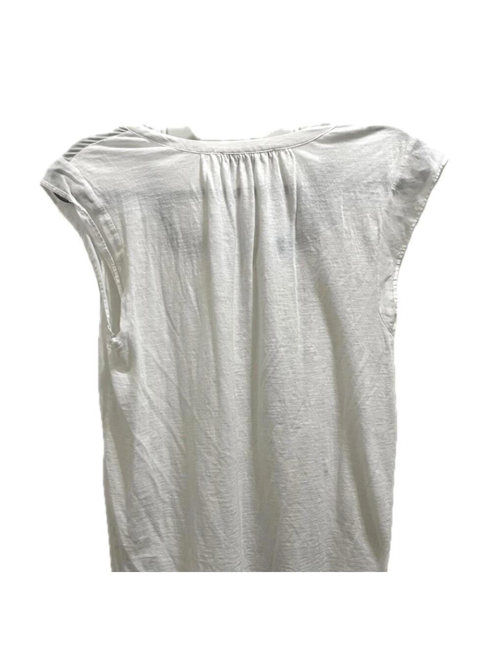 Loft Maternity White Tassel Embroidered Top - Picture 5 of 5